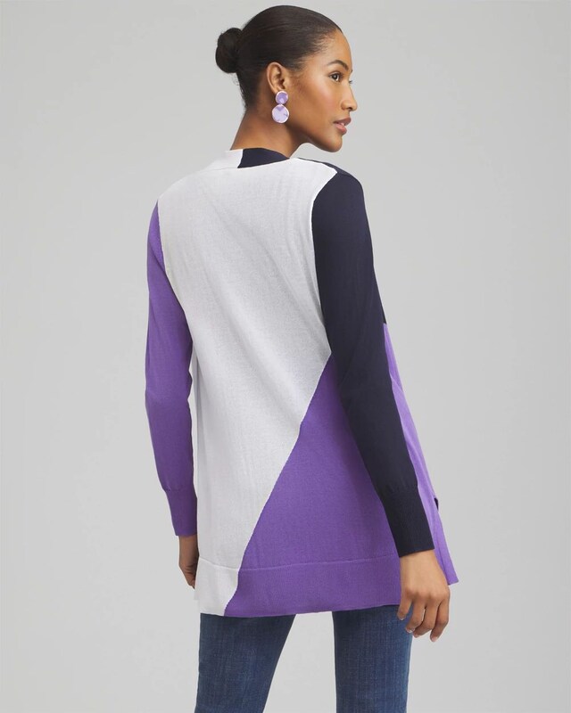 Summer Romance Colorblock Cardigan - image 3